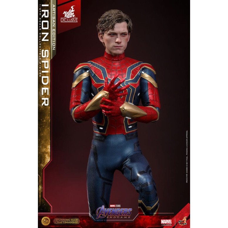 Hot Toys Marvel Avengers: Endgame - Iron Spider Artisan Edition MMS, escala 1/6