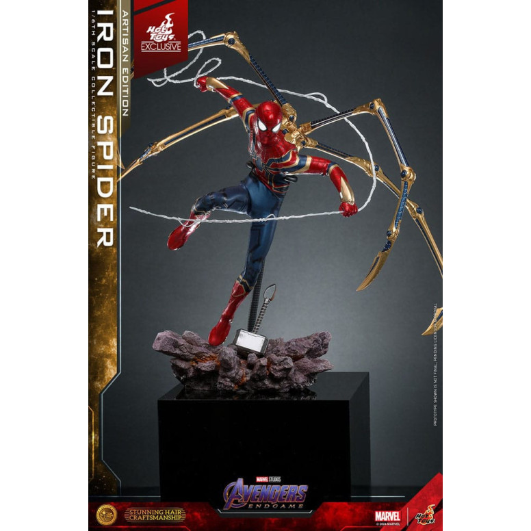 Hot Toys Marvel Avengers: Endgame - Iron Spider Artisan Edition MMS, escala 1/6