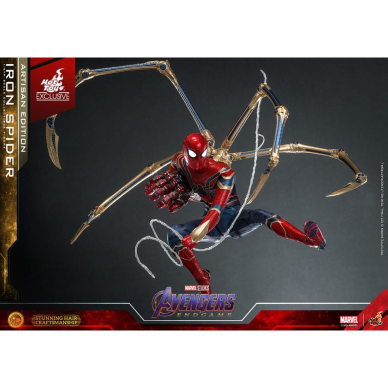 Hot Toys Marvel Avengers: Endgame - Iron Spider Artisan Edition MMS, escala 1/6