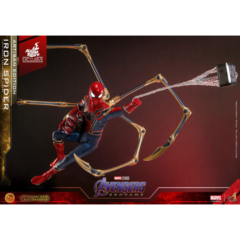 Hot Toys Marvel Avengers: Endgame - Iron Spider Artisan Edition MMS, escala 1/6