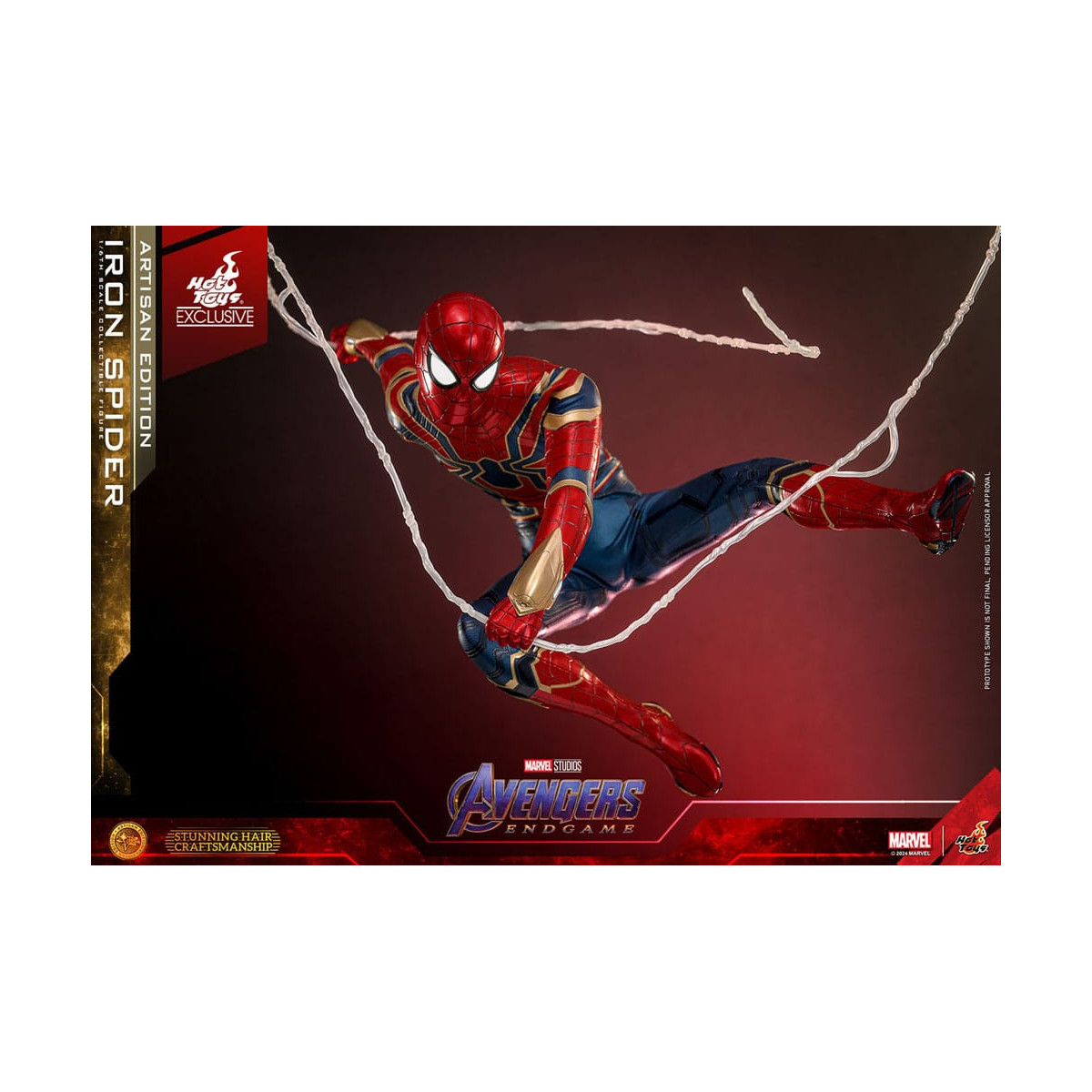 Hot Toys Marvel Avengers: Endgame - Iron Spider Artisan Edition MMS, escala 1/6