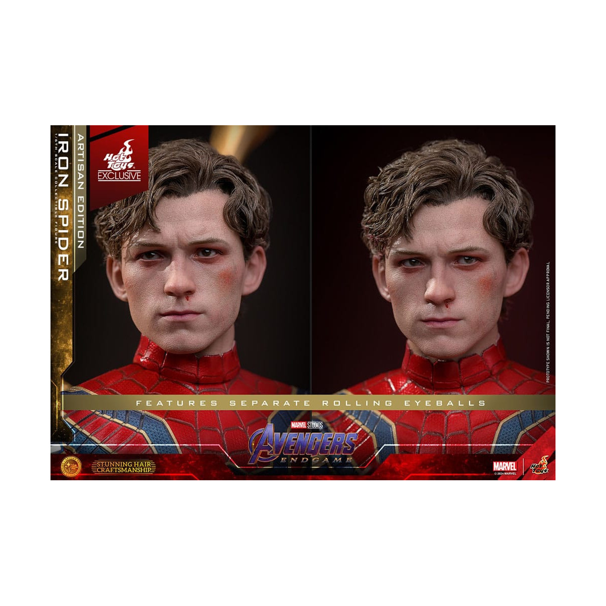 Hot Toys Marvel Avengers: Endgame - Iron Spider Artisan Edition MMS, escala 1/6