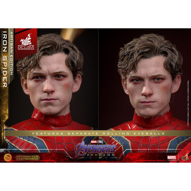 Hot Toys Marvel Avengers: Endgame - Iron Spider Artisan Edition MMS, escala 1/6