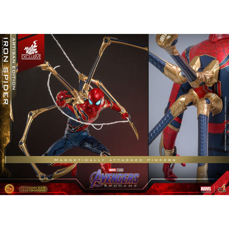 Hot Toys Marvel Avengers: Endgame - Iron Spider Artisan Edition MMS, escala 1/6