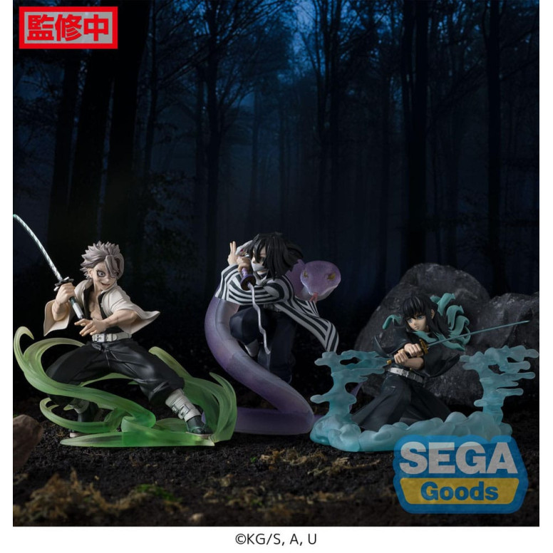 SEGA Goods - Xross Link Anime: Arco de entrenamiento de Hashira, Obanai Iguro - Guardianes de la Noche (Kimetsu no Yaiba): Kimet