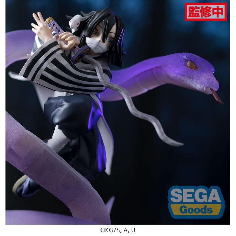 SEGA Goods - Xross Link Anime: Arco de entrenamiento de Hashira, Obanai Iguro - Guardianes de la Noche (Kimetsu no Yaiba): Kimet