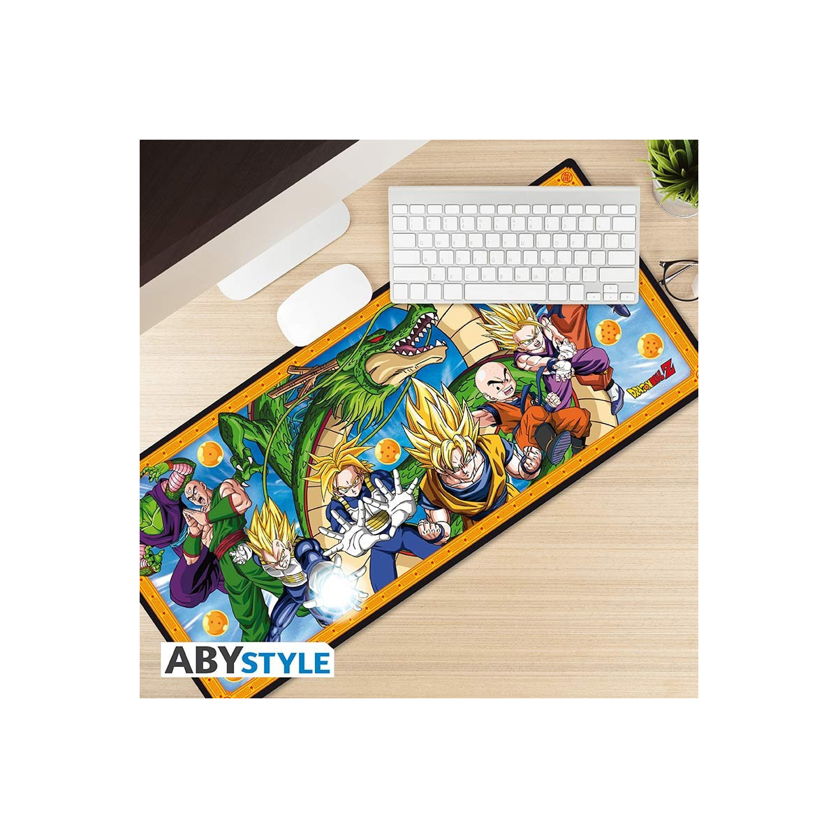 ABYstyle - Dragon Ball Alfombrilla de ratón XXL Groupe (90 x 40 cm)