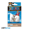 One Piece Collar con colgante 3D «Skull»