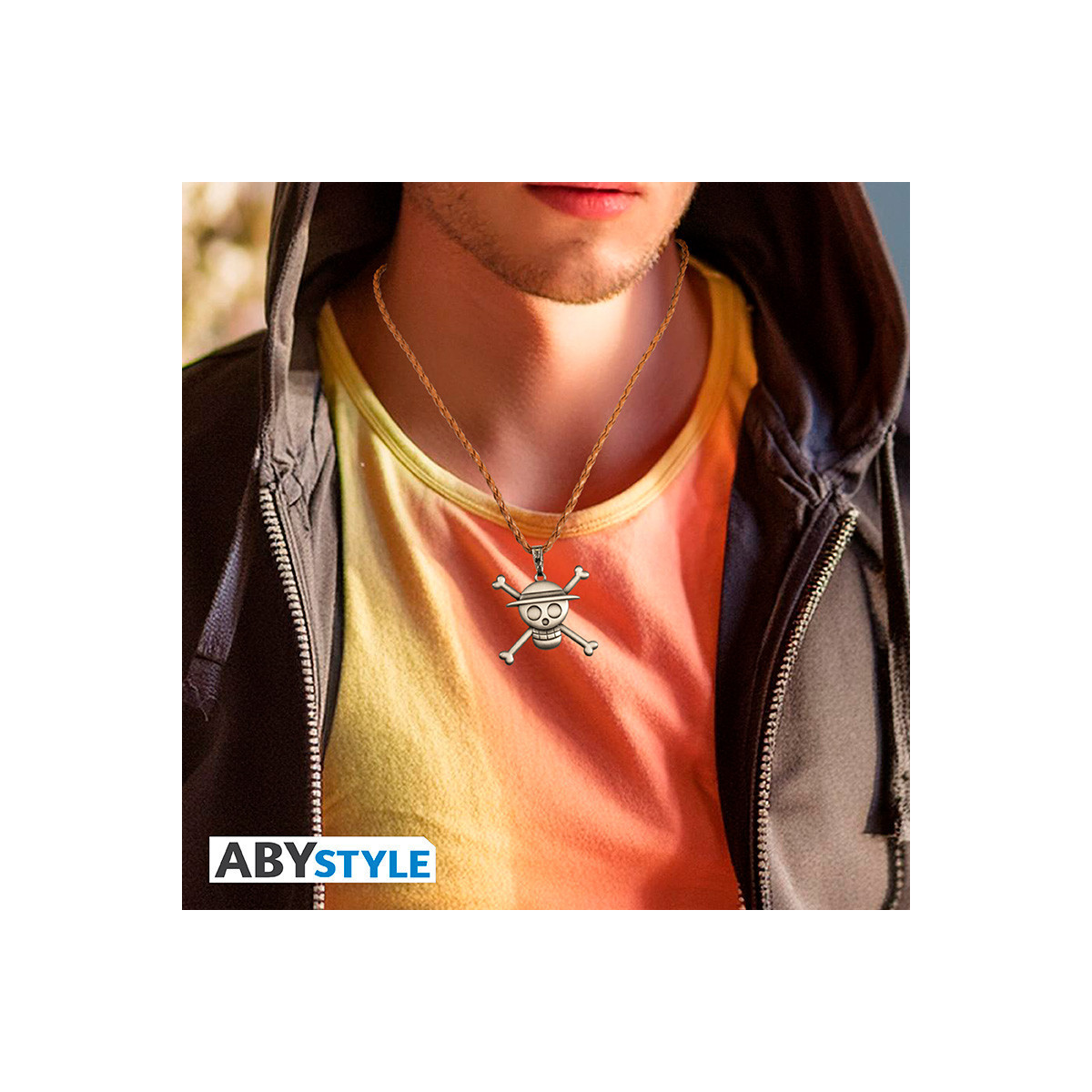 One Piece Collar con colgante 3D «Skull»