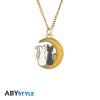 ABYstyle - Sailor Moon Collar con colgante «Gatos en la luna» - Luna y Artemisa
