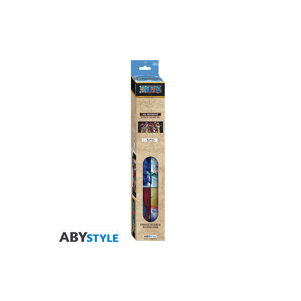 ABYstyle - One Piece Alfombrilla de ratón XXL «Recuerdos de la tripulación» (90 x 40 cm)