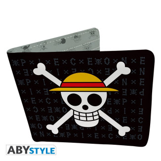 ABYstyle - One Piece Cartera «Skull Luffy» de vinilo