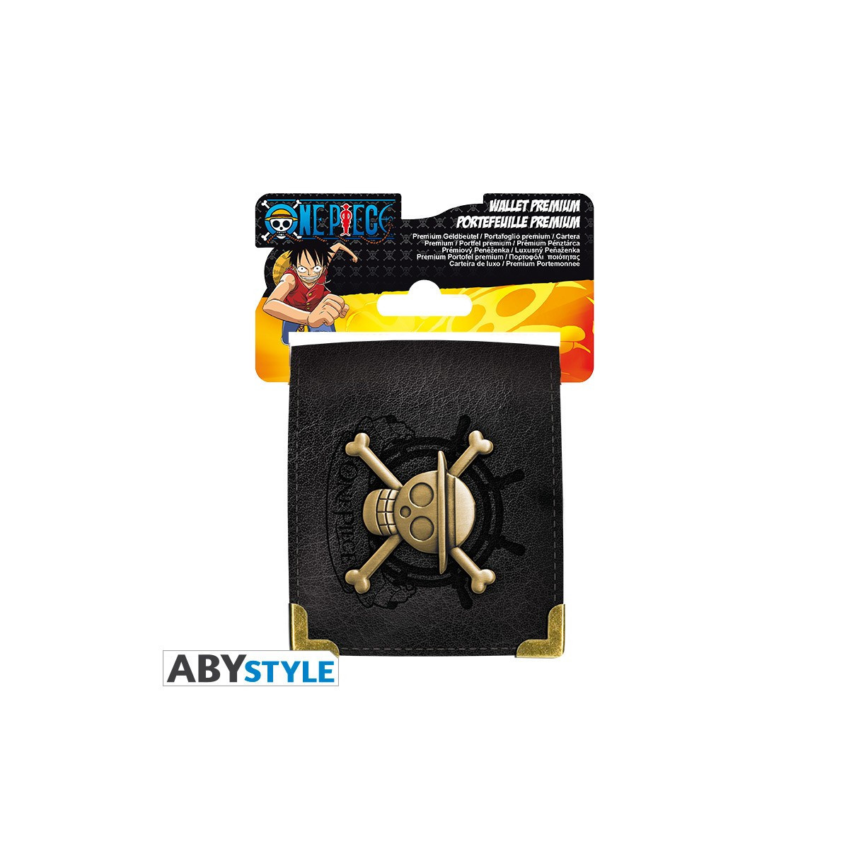 ABYstyle - One Piece Cartera Skull Premium