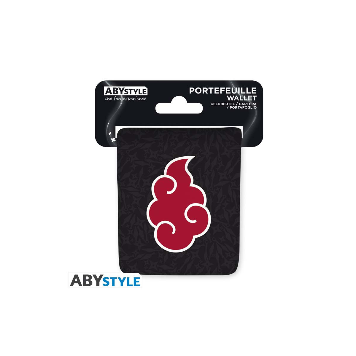 ABYstyle - Naruto SHIPPUDEN Cartera Akatsuki de vinilo