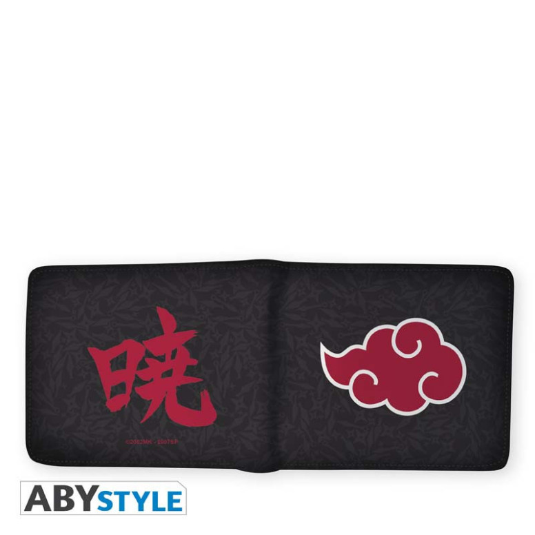 ABYstyle - Naruto SHIPPUDEN Cartera Akatsuki de vinilo