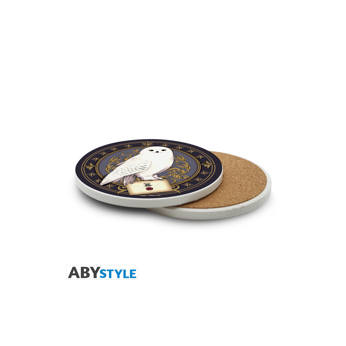 ABYstyle - HARRY POTTER Posavasos de cerámica de Hedwig