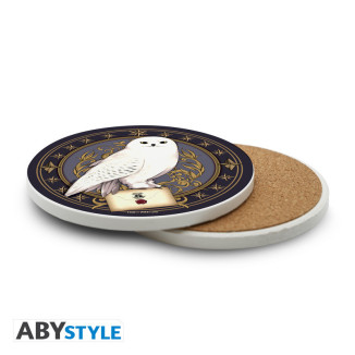 ABYstyle - HARRY POTTER Posavasos de cerámica de Hedwig