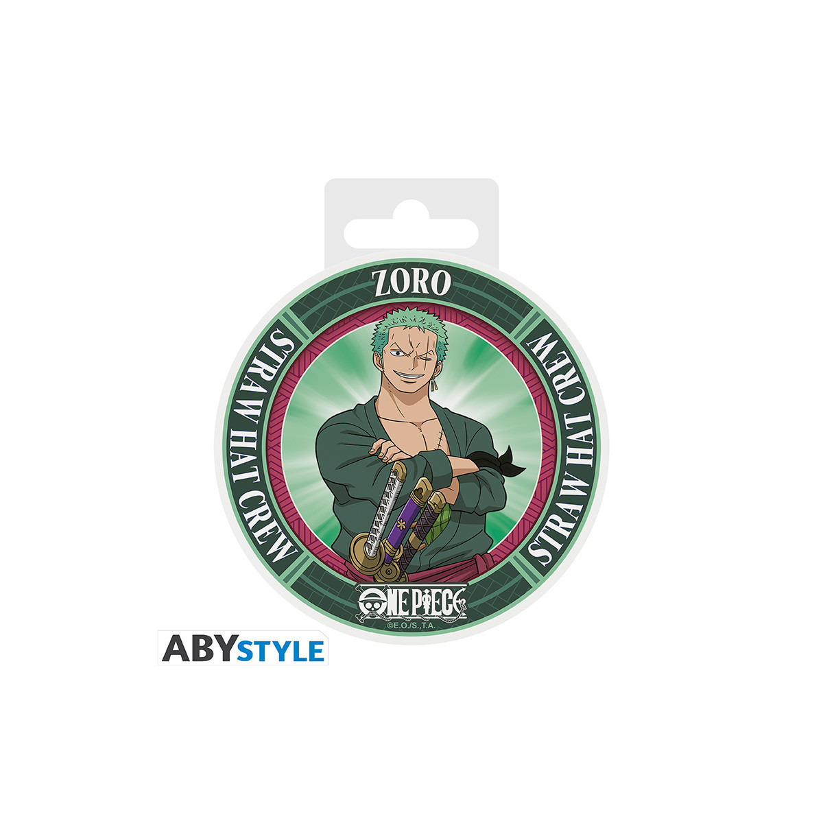 ABYstyle - One Piece Posavasos de cerámica de Roronoa Zoro