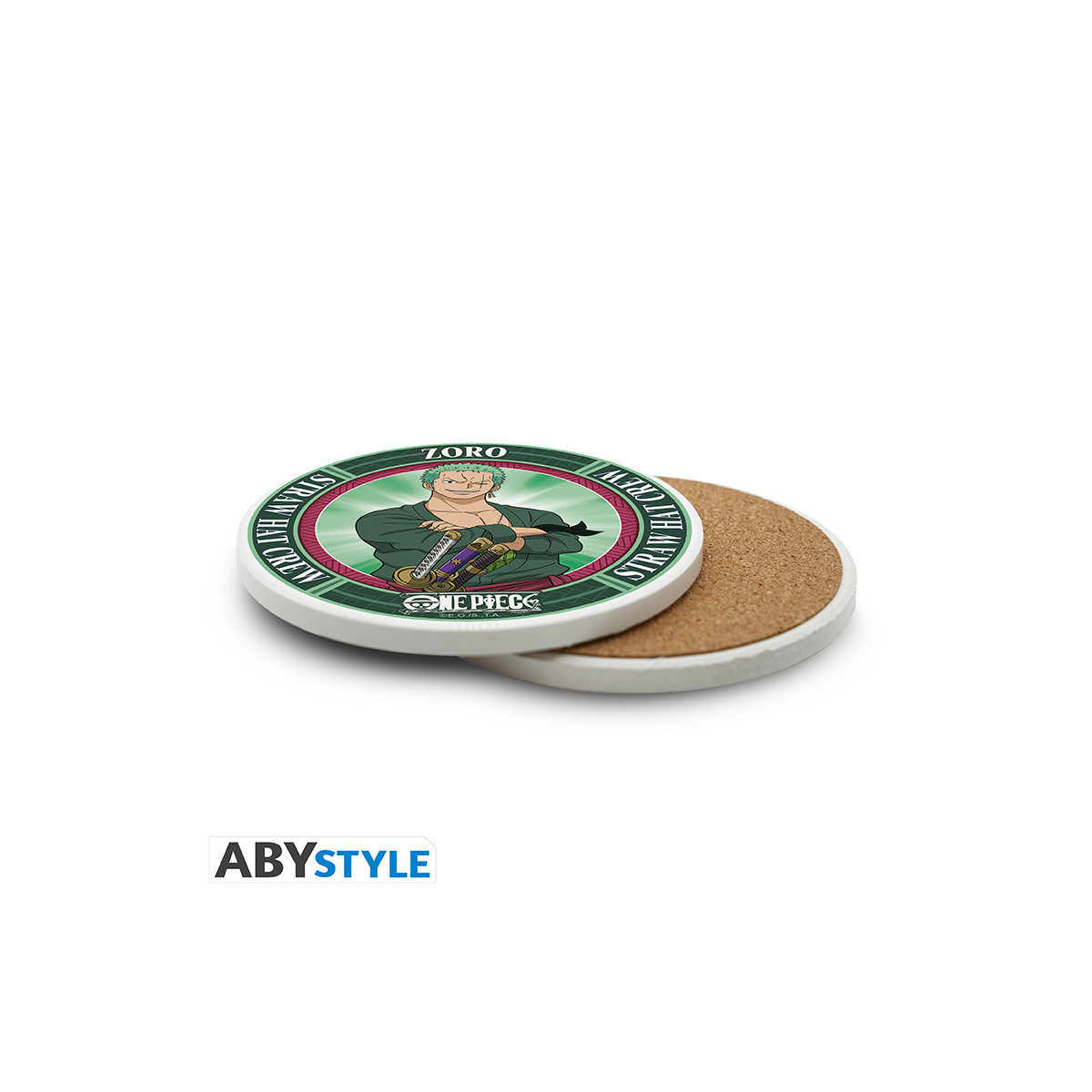 ABYstyle - One Piece Posavasos de cerámica de Roronoa Zoro