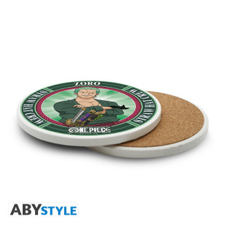 ABYstyle - One Piece Posavasos de cerámica de Roronoa Zoro