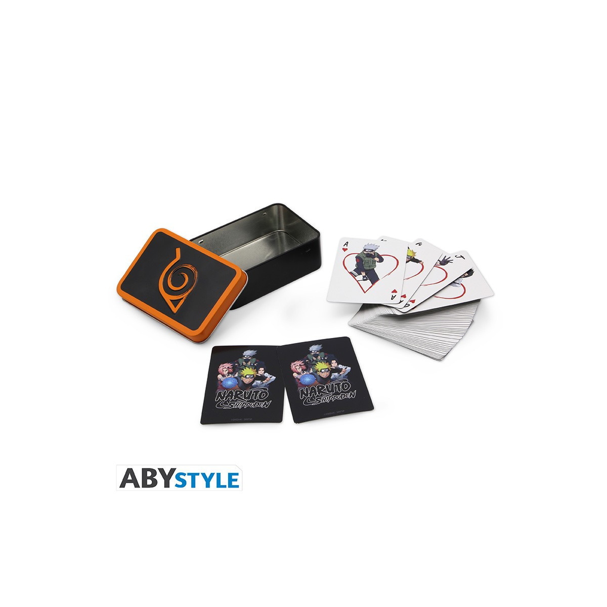 ABYstyle - Naruto SHIPPUDEN  Baraja de 54 cartas