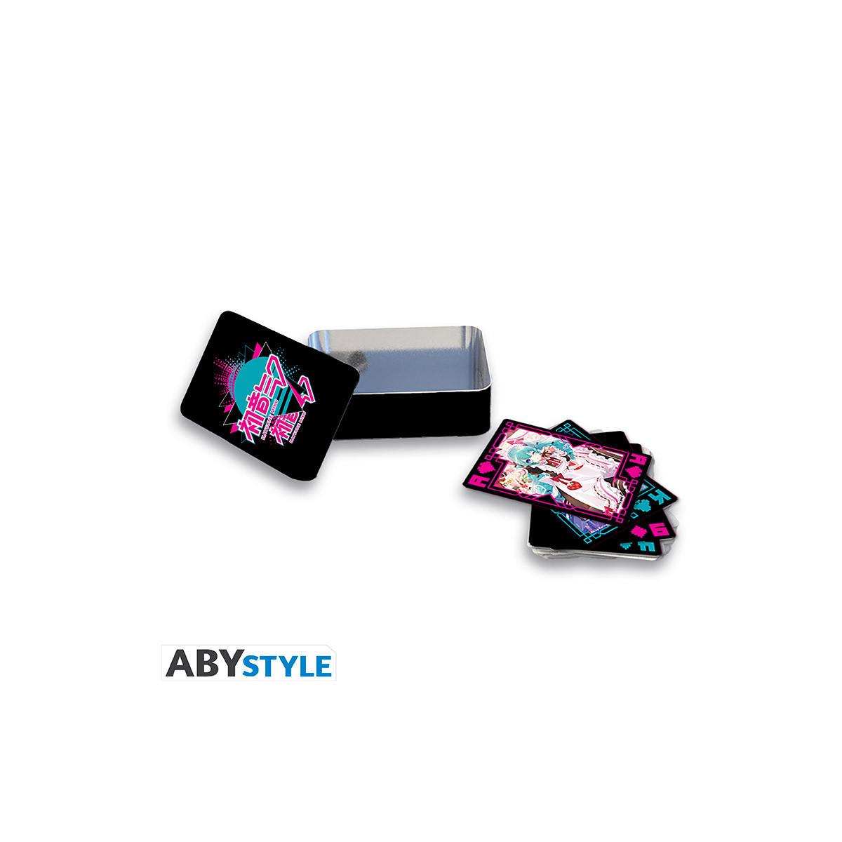 ABYstyle - HATSUNE MIKU Baraja de 54 cartas: Miku y sus amigos