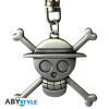 ABYstyle - One Piece Llavero 3D con la calavera de Luffy