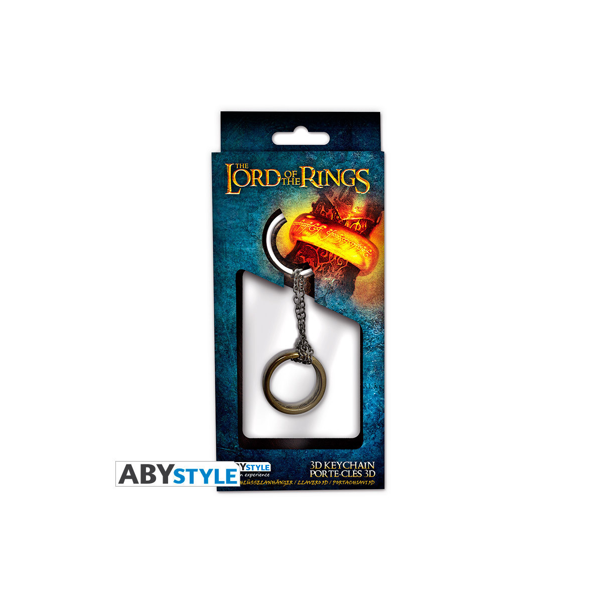 ABYstyle - EL SEÑOR DE LOS ANILLOS Llavero 3D con anilla