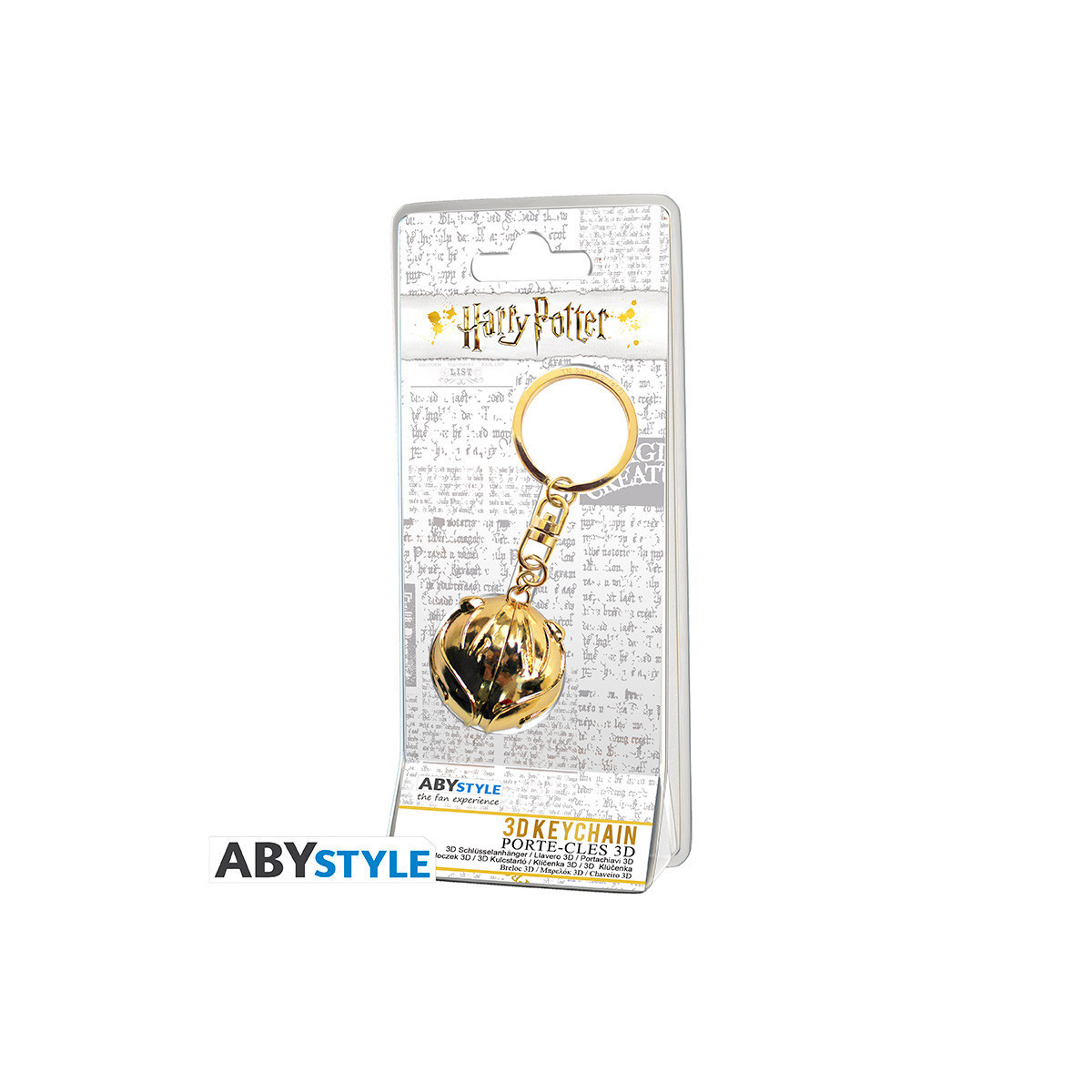 ABYstyle - HARRY POTTER Llavero 3D «Sangre de Oro»