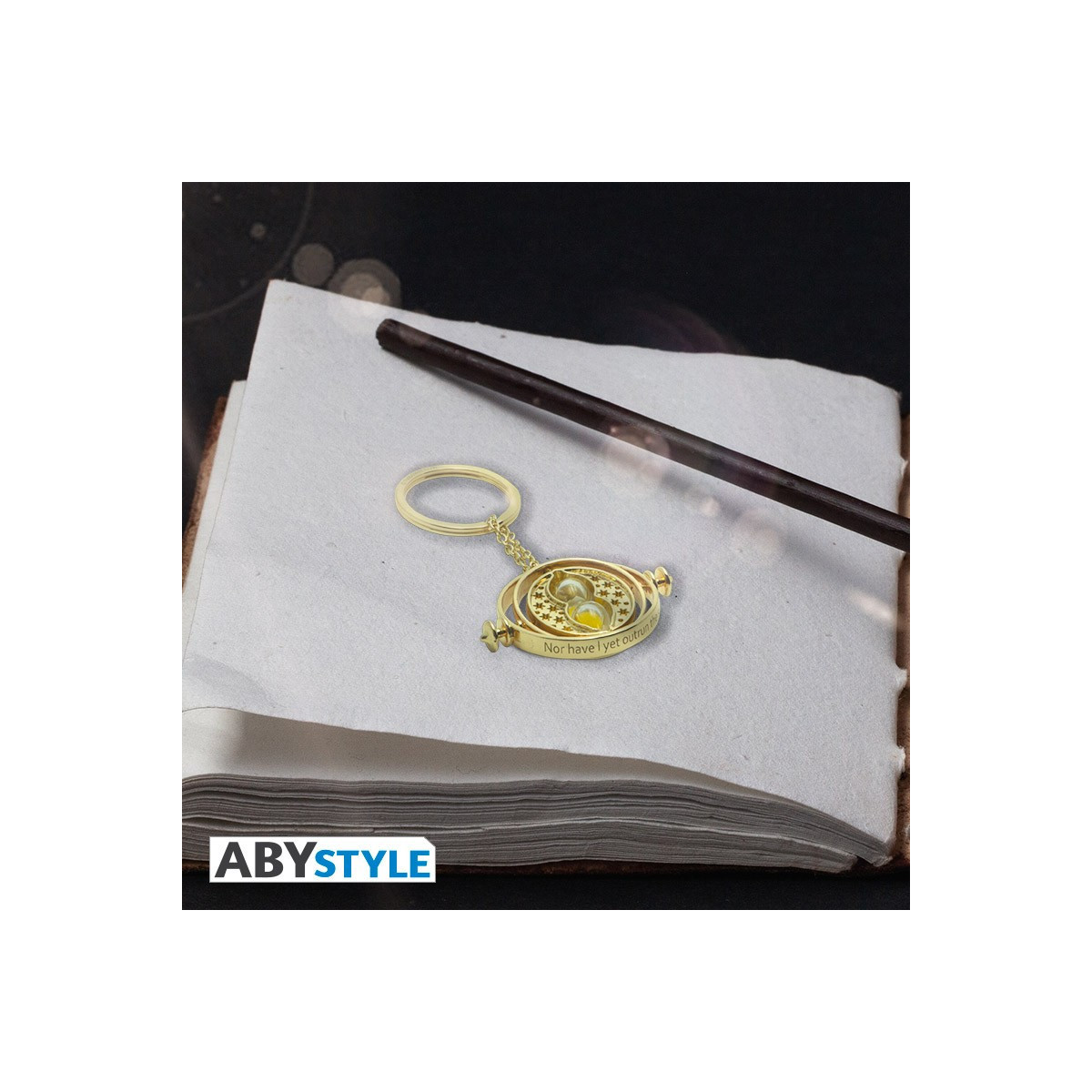 ABYstyle - HARRY POTTER Llavero 3D premium «Volteador del Tiempo»