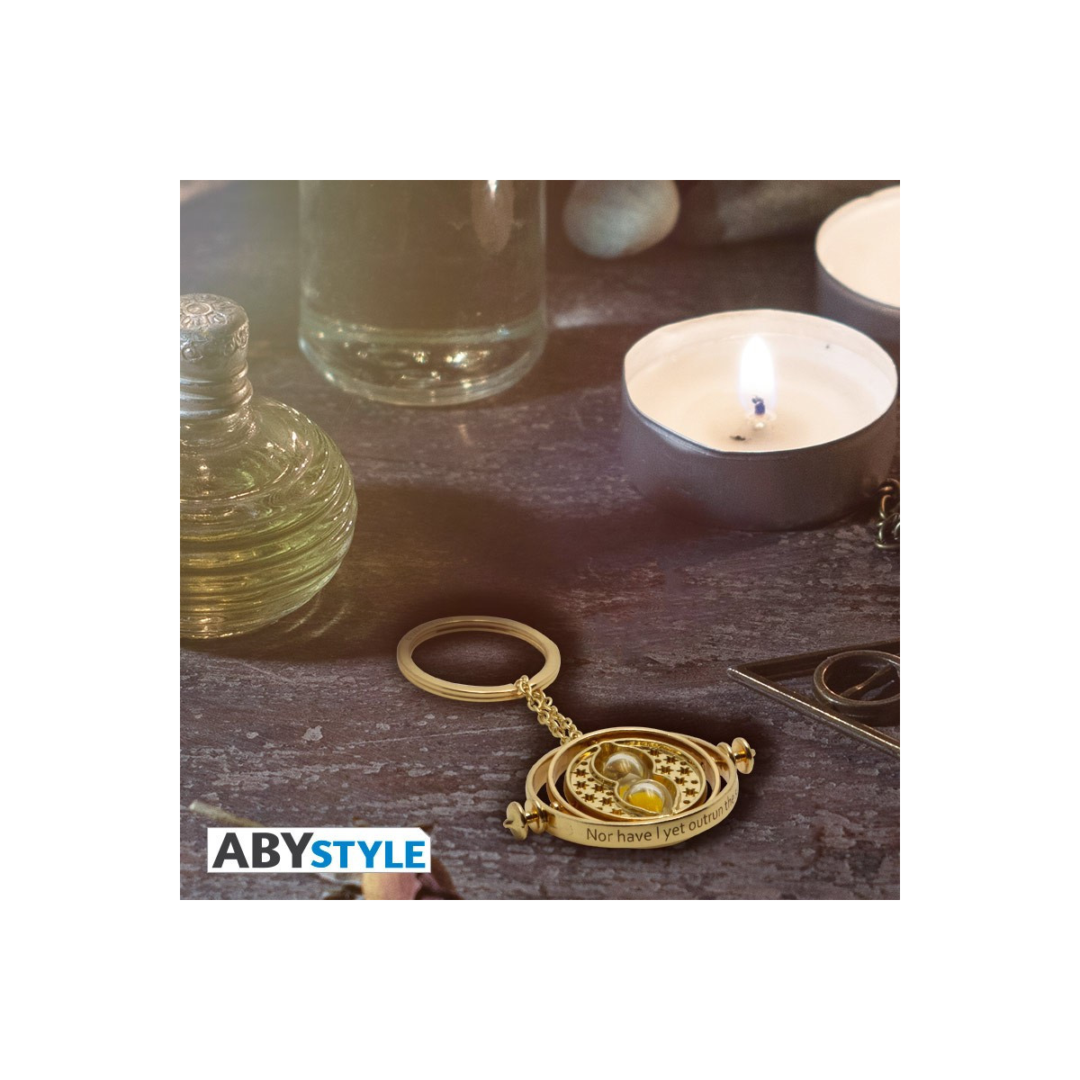 ABYstyle - HARRY POTTER Llavero 3D premium «Volteador del Tiempo»
