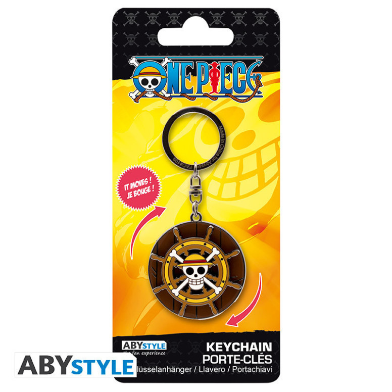 ABYstyle - One Piece Llavero mecánico «Barra del Thousand Sunny»
