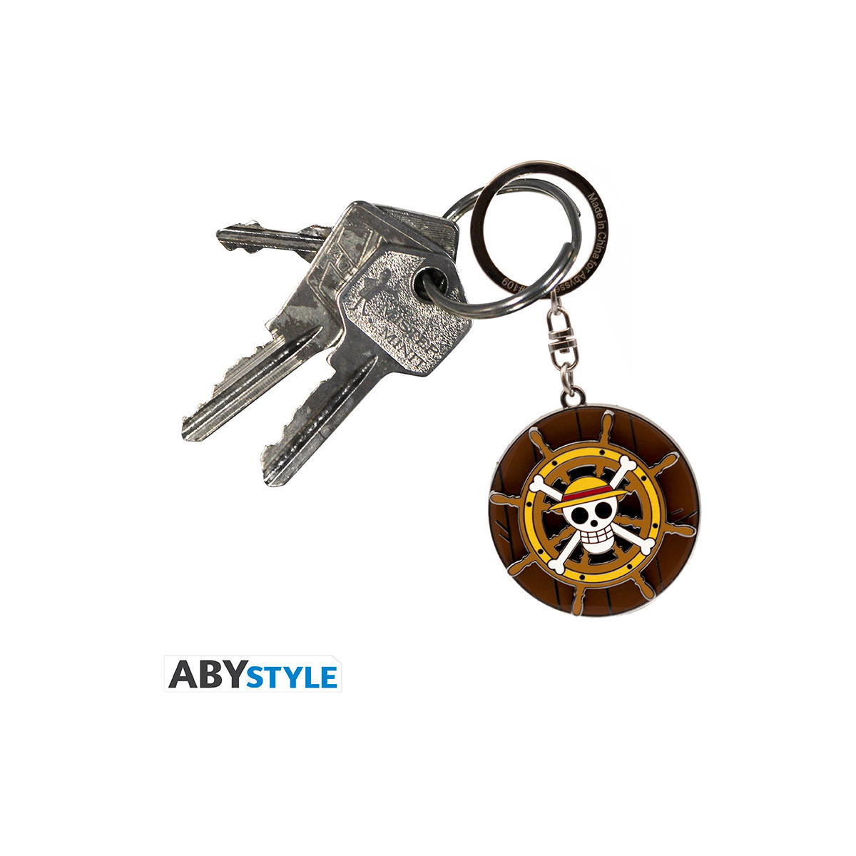 ABYstyle - One Piece Llavero mecánico «Barra del Thousand Sunny»