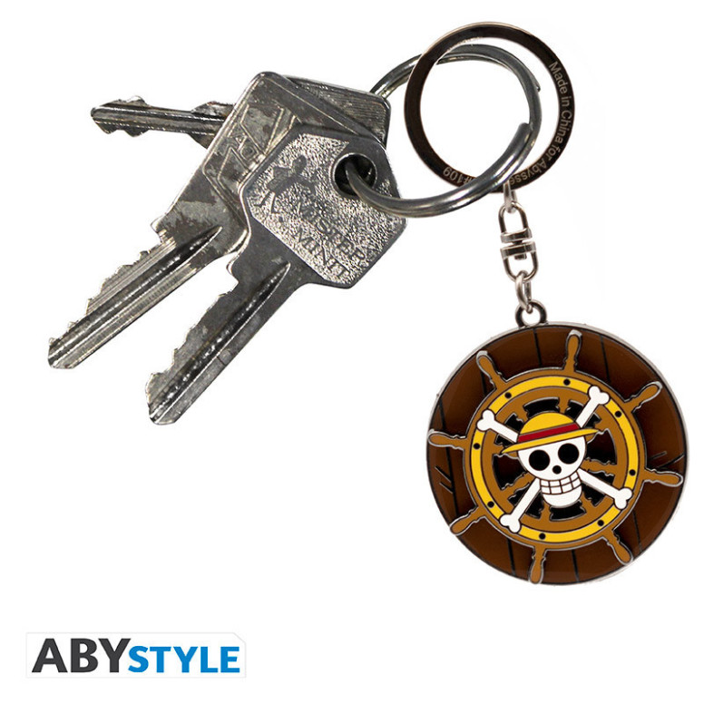 ABYstyle - One Piece Llavero mecánico «Barra del Thousand Sunny»