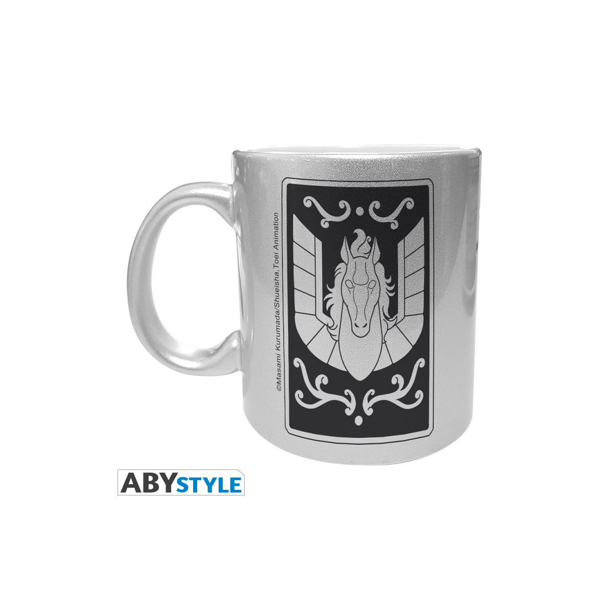 ABYstyle - Taza de SAINT SEIYA con efecto plateado de Pegaso