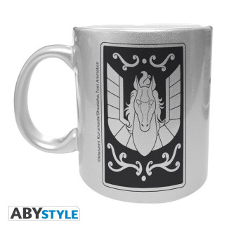ABYstyle - Taza de SAINT SEIYA con efecto plateado de Pegaso