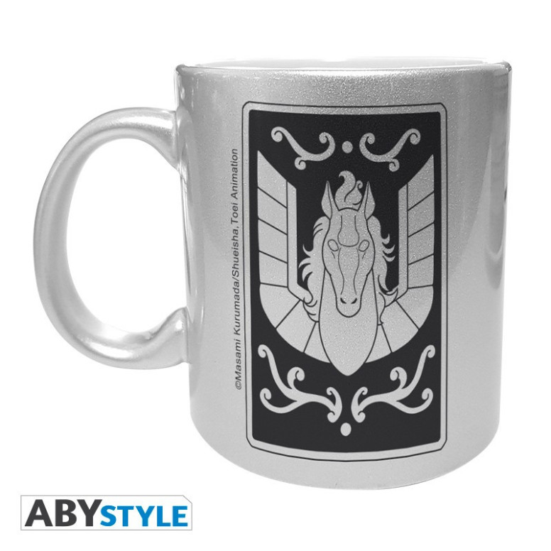 ABYstyle - Taza de SAINT SEIYA con efecto plateado de Pegaso