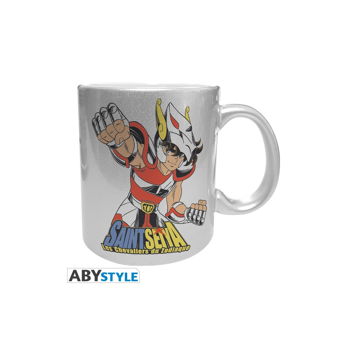 ABYstyle - Taza de SAINT SEIYA con efecto plateado de Pegaso