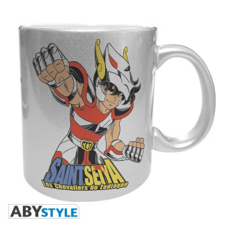 ABYstyle - Taza de SAINT SEIYA con efecto plateado de Pegaso