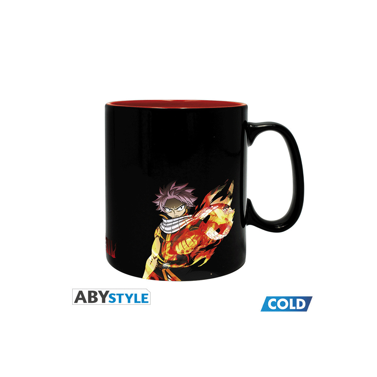 ABYstyle - Taza térmica « Fairy Tail » de Natsu y Lucy