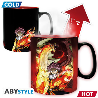 ABYstyle - Taza térmica « Fairy Tail » de Natsu y Lucy