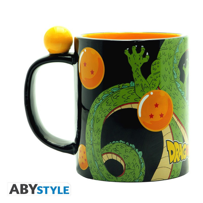 Dragon Ball Taza SUPER 3D con asa de Shenron y bolas de cristal