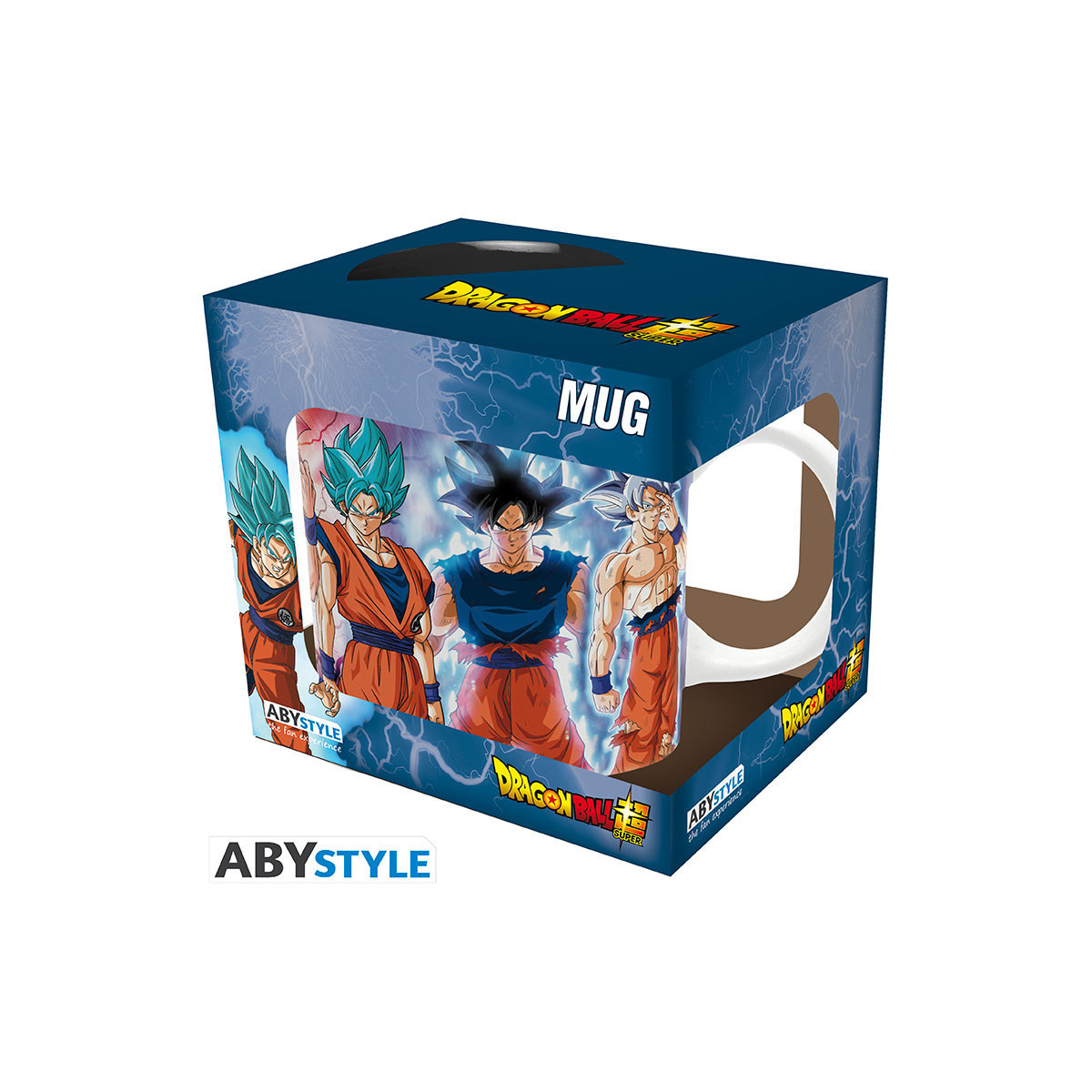 ABYstyle - Dragon Ball SUPER Taza «Transformaciones de Goku»