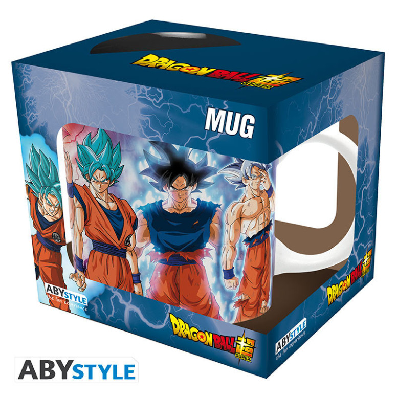 ABYstyle - Dragon Ball SUPER Taza «Transformaciones de Goku»