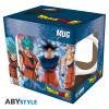 ABYstyle - Dragon Ball SUPER Taza «Transformaciones de Goku»