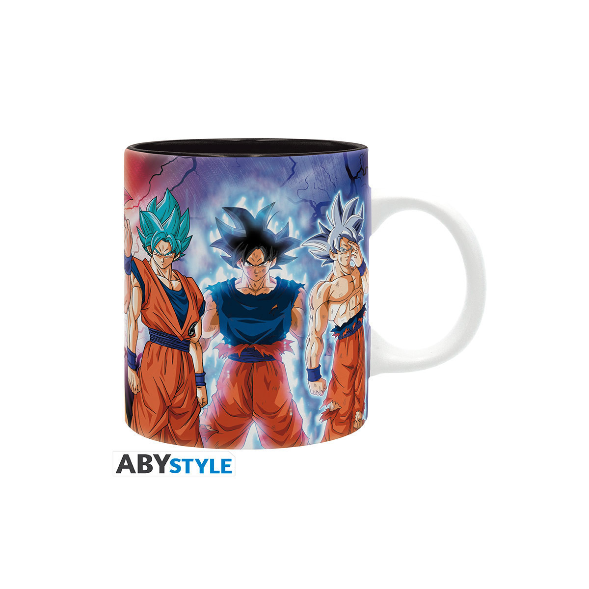 ABYstyle - Dragon Ball SUPER Taza «Transformaciones de Goku»