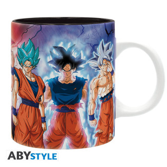 ABYstyle - Dragon Ball SUPER Taza «Transformaciones de Goku»