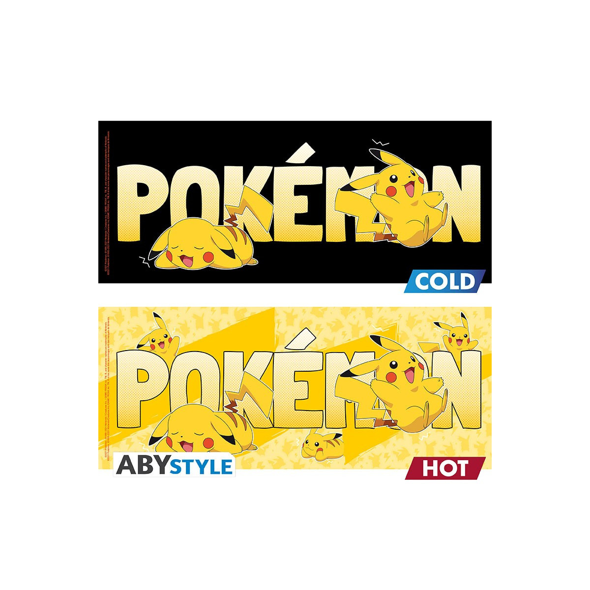 ABYstyle - Pokémon Taza termorreactiva de Pikachu