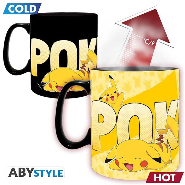 ABYstyle - Pokémon Taza termorreactiva de Pikachu