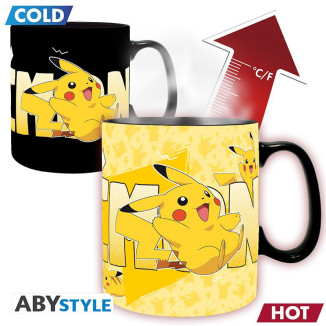 ABYstyle - Pokémon Taza termorreactiva de Pikachu